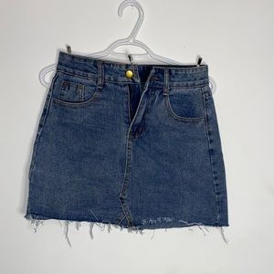 Denim Mini skirt
